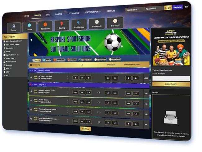 Bespoke Betting Platform