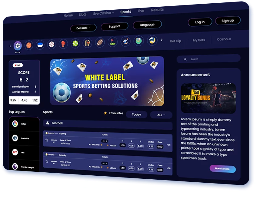 White Label Betting Platform